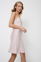 Сорочка женская на тонких бретелях ARUELLE AARA | Светло-розовый