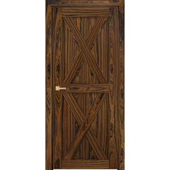 Купить Межкомнатная дверь шпон Лофт 4 бразильский палисандр глухая