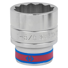 KING TONY (633052S) Головка торцевая стандартная двенадцатигранная 3/4", дюймовая 1-5/8"