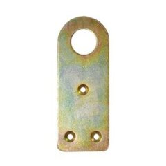 Проушина прямая цинк желтый 70х30мм