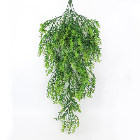 №2 Ампельное растение - Аспарагус свисающий, искусственная зелень, 82 см.