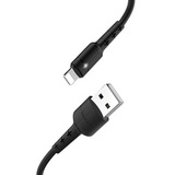 Кабель USB - Lightning 2А Hoco X30 1,2м (120 см) (Черный)