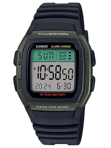 Наручные часы Casio W-96H-3AVEF фото