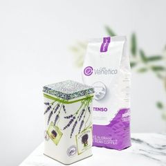 Подарочный набор Лавандовое настроение баночка для хранения и зерновой кофе