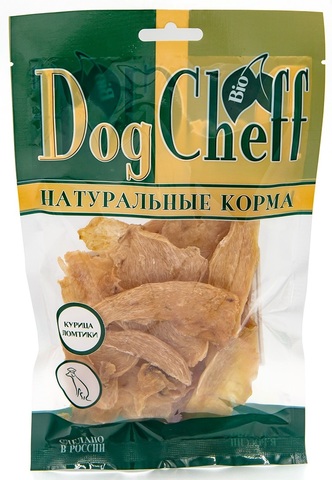 Dog Cheff лакомство для собак (курица ломтики) 50г