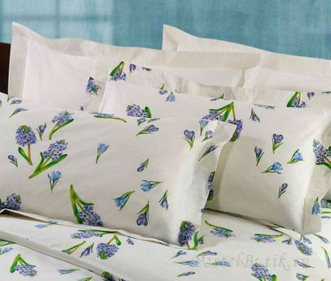 Постельное белье 2 спальное евро макси Mirabello Primi Fiori розовое