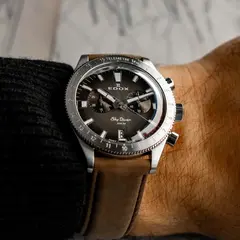 Часы мужские EDOX 10116 3 GRIDN Skydiver