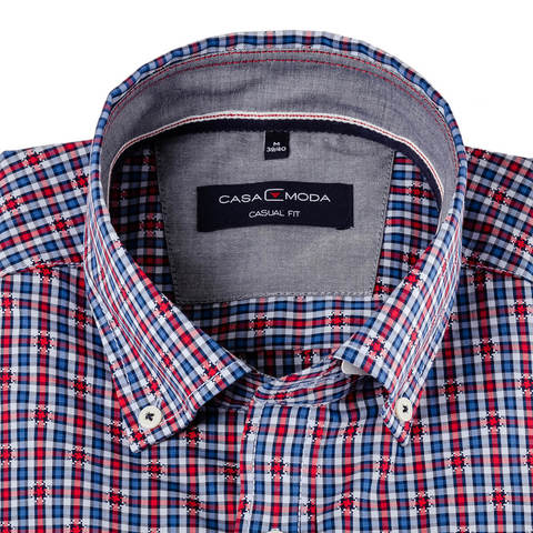 Рубашка Casamoda Casual Fit 493118000-400 в клеточку