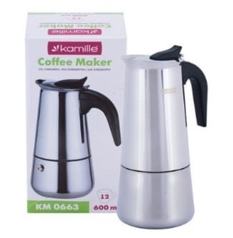 Гейзерная кофеварка Kamille KM-0663 0.6 л