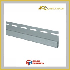 Планка финишная  Альта профиль Т-14 Светло-серый 3м