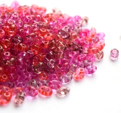 Бисер Twin Микс №12 розовый, яркий