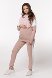 Спортивный костюм для беременных и кормящих 13596 беж-розовый