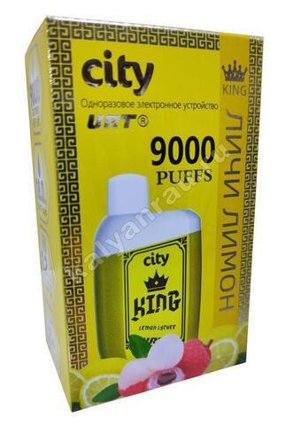 City King Личи Лимон 9000 затяжек