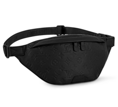 Поясная сумка Louis Vuitton Discovery PM кожа Monogram Shadow