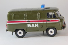 UAZ-3741 VAI Military Automobile Inspection Agat Mossar Tantal 1:43