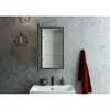 Зеркало-шкаф с подсветкой ART&MAX TECHNO AM-Tec-350-650-1D-L-DS-F-Nero