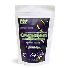 Спирулина живая органическая в таблетках Top Spirulina 250 г