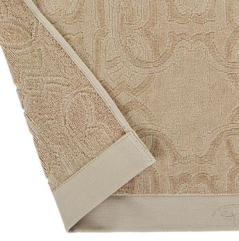 Полотенце 95х150 Roberto Cavalli Araldico ivory 810