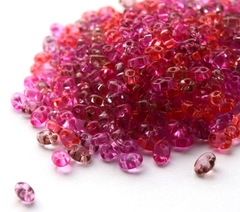 Бисер Twin Микс №12 розовый, яркий