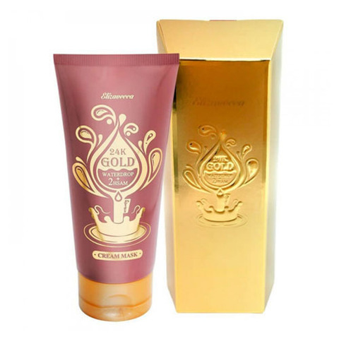 Elizavecca 24K Gold Water Drop Cream Mask - Крем-маска для лица с 24-каратным золотом