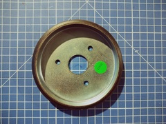 Диск фрикционный DDE 110x95, посад. отв.25, толщ. 15мм   ST6560L  в сборе с 201 (KCM24-02C-02A)