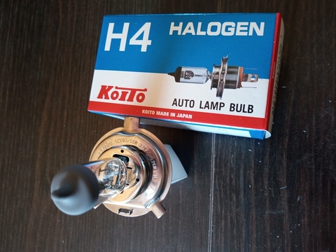 ЛАМПА ФАРЫ H4 60/55W KOITO