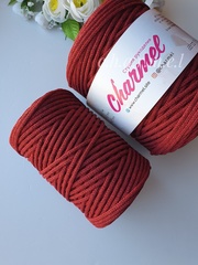 Bordeaux cotton cord 4 mm