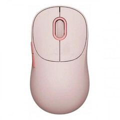 Мышь Xiaomi Wireless Mouse 3 розовый оптическая 1200dpi silent беспров. BT/Radio USB для ноутбука 4but (BHR8911GL)