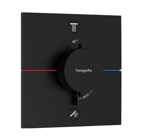 Hansgrohe 15572670 HG 15 572 670  ShowerSelect Comfort E Термостат для 2 потребителей, скрытый монтаж, мч
