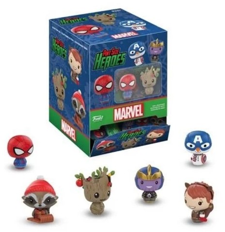 Случайная фигурка Funko Mini! Marvel Holiday