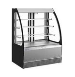 фото 1 ВИТРИНА КОНДИТЕРСКАЯ KAYMAN KВК-950М ОТКРЫТАЯ ЛЮКС ЧЕРНЫЙ на profcook.ru