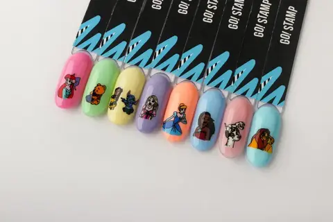 Пластина для стемпинга GO STAMP 114 Disney World