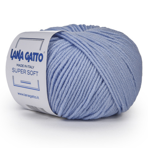 Пряжа Lana Gatto Supersoft 14342 холодное сердце