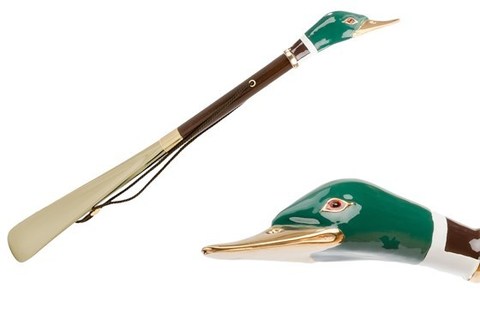 Ложка для обуви Pasotti - Mallard Shoehorn, Италия.