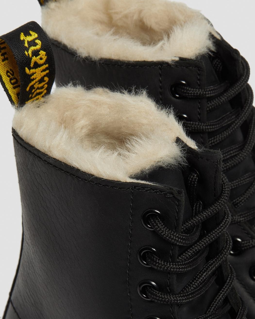 DR MARTENS 1460 SERENA FUR LINED 21797001 BLACK