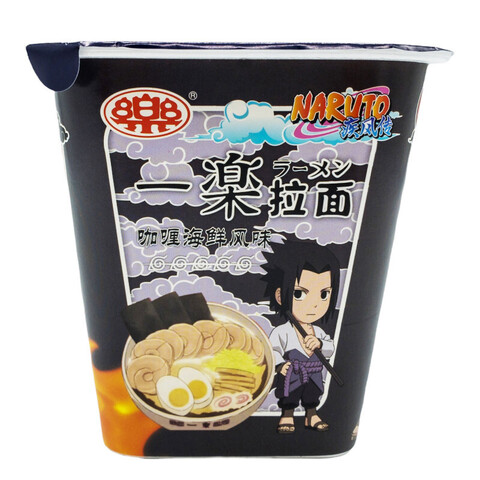 Лапша б/п со вкусом морепродуктов и карри Naruto (100 г)