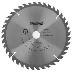 Пильный диск по дереву, 200 х 32мм, 36 зубьев// SPARTA 732627
