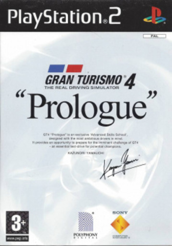 Gran Turismo 4 Prologue (диск для PS2, полностью на английском языке, б/у)