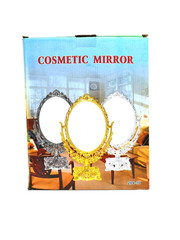 Двустороннее прямоугольное косметическое зеркало с увеличением Cosmetic Mirror арт. 209-8, 23х14 см