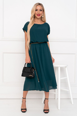 Платье Стелла (изумруд) Р11-1169/3 Nikol