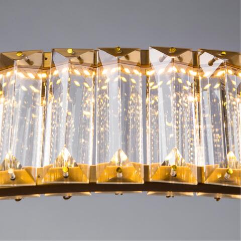 Подвесная светодиодная люстра Divinare RENATA 1135/17 SP-47