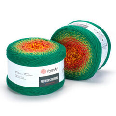 FLOWERS MERINO YarnArt 533