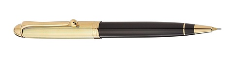 Карандаш механический Aurora Series 88 Black & Gold GT, 07 mm (AU-851)