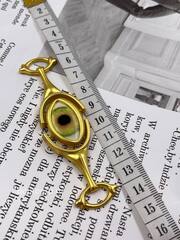 Пришивной элемент золотистый Скиап. 