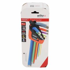 Набор шестигранников Г-образных 1,5-10мм 9шт ErgoStar UV Wiha 369F 41483