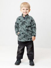 куртка  для мальчика  ФЛ 34025/н/49 ГР