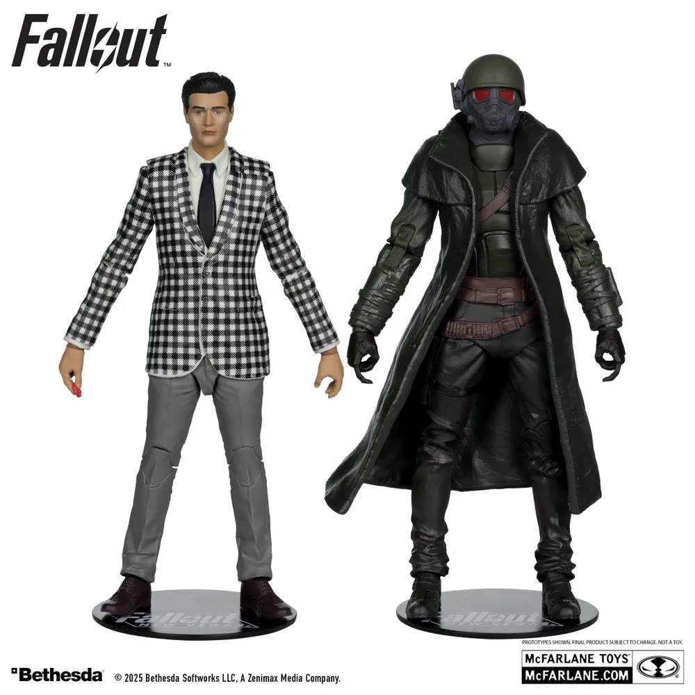 Набор фигурок Рейнджер и Бенни из игры Фоллаут Новый Вегас