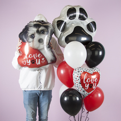 Б Фигура, Щенок с сердцем, 24''/61 см, 1 шт.