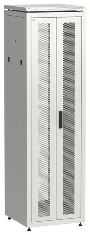 ITK LINEA N 42U 600х600мм перф. дв. задн. распашн. перф. сер