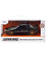 Машинка Jada Toys Hyper-Spec: 1989 Nissan Skyline GT-R (R32)